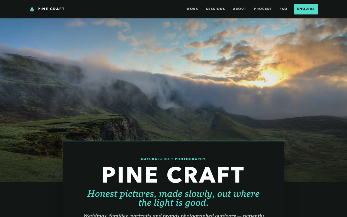 Pine Craft Photographer