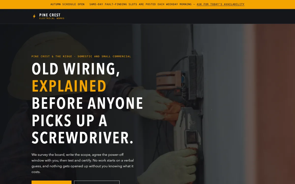 Pine Crest Electrician