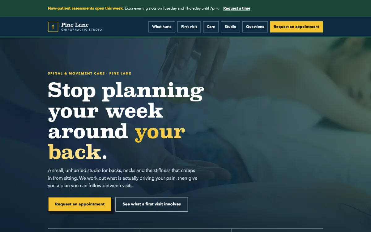Pine Lane Chiropractor