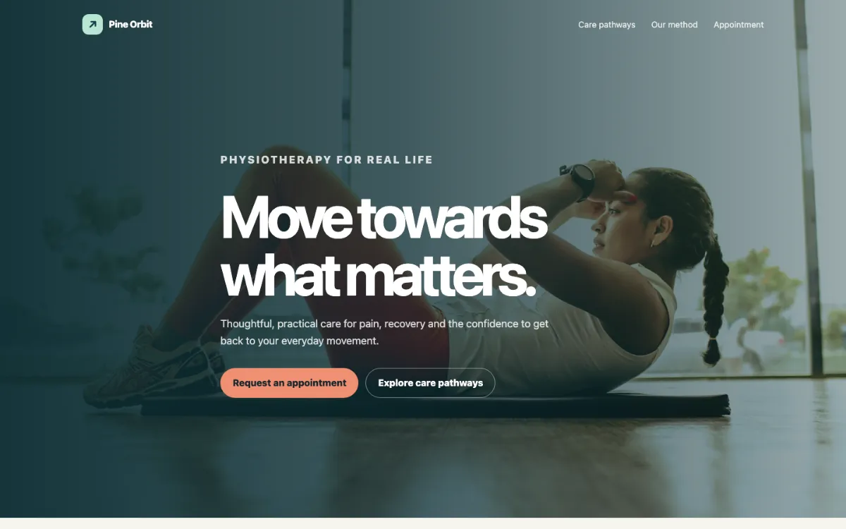 Pine Orbit Physiotherapist