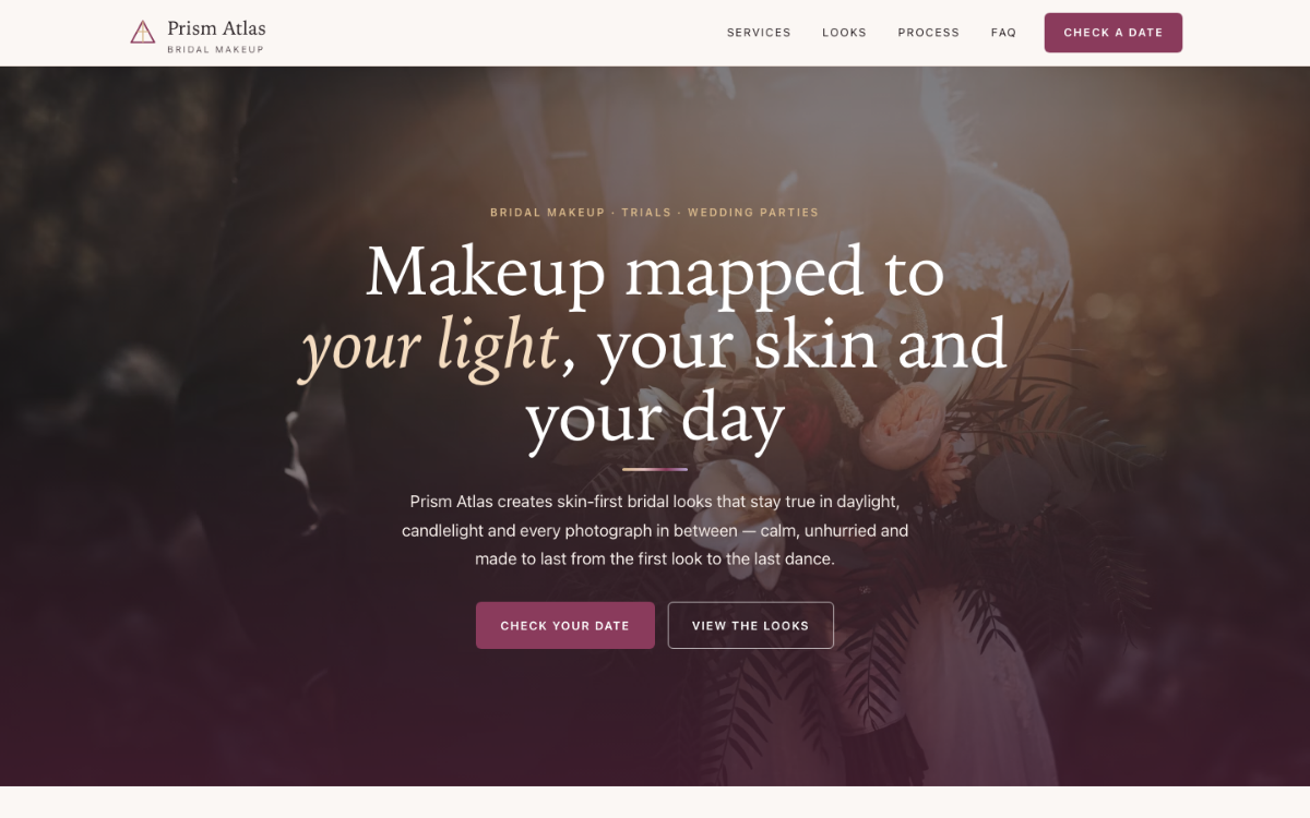 Prism Atlas Bridal Makeup