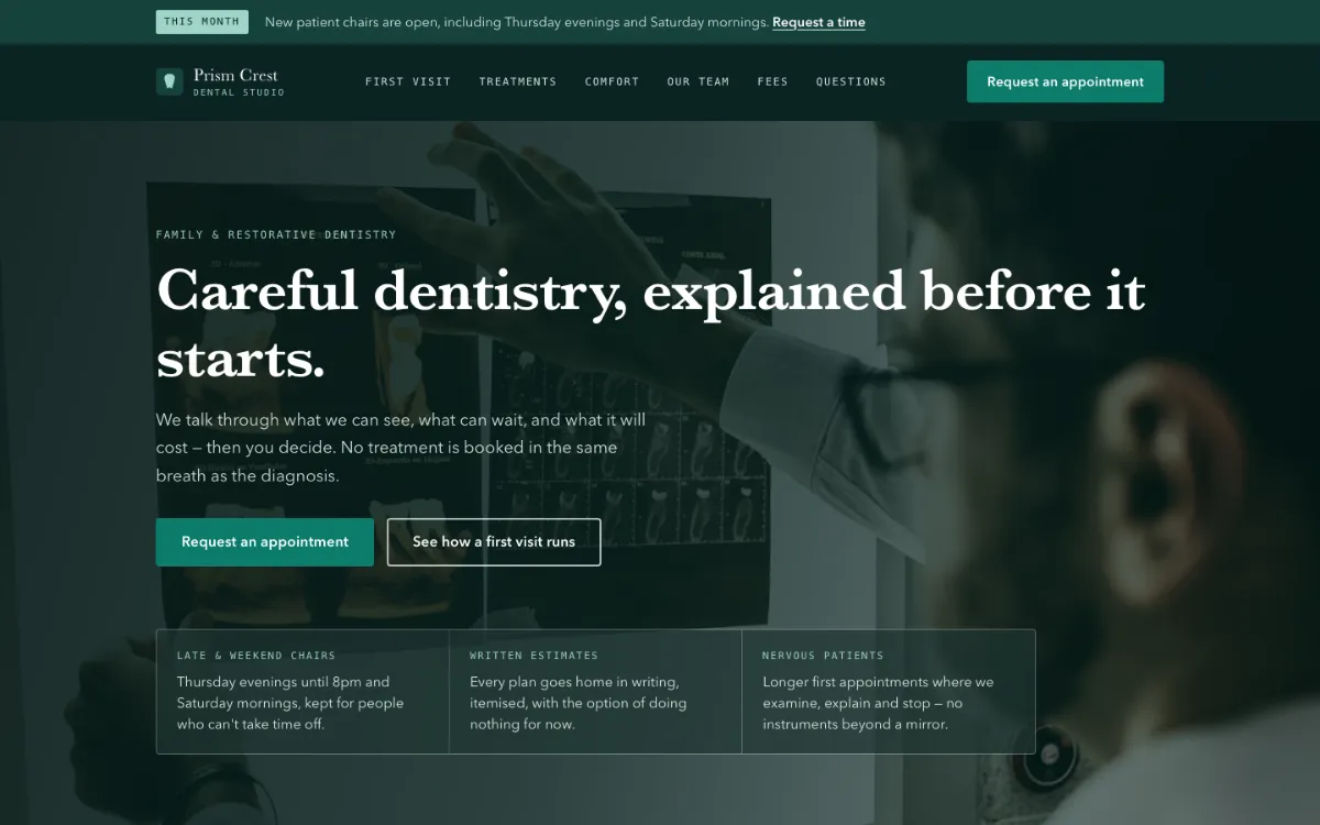 Prism Crest Dentist