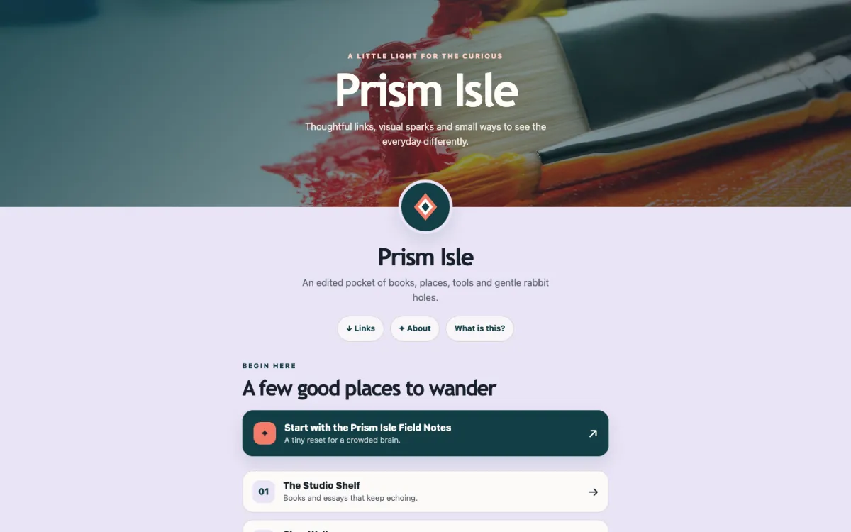 Prism Isle Link In Bio