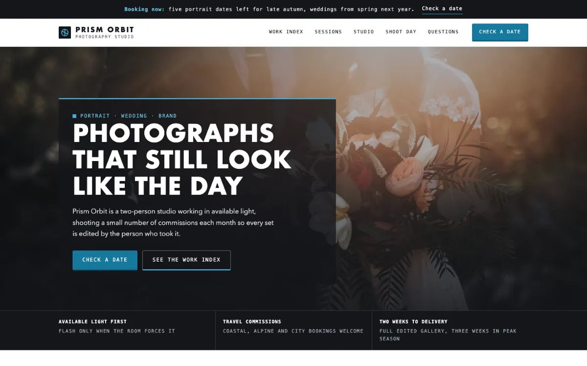 Prism Orbit Photographer