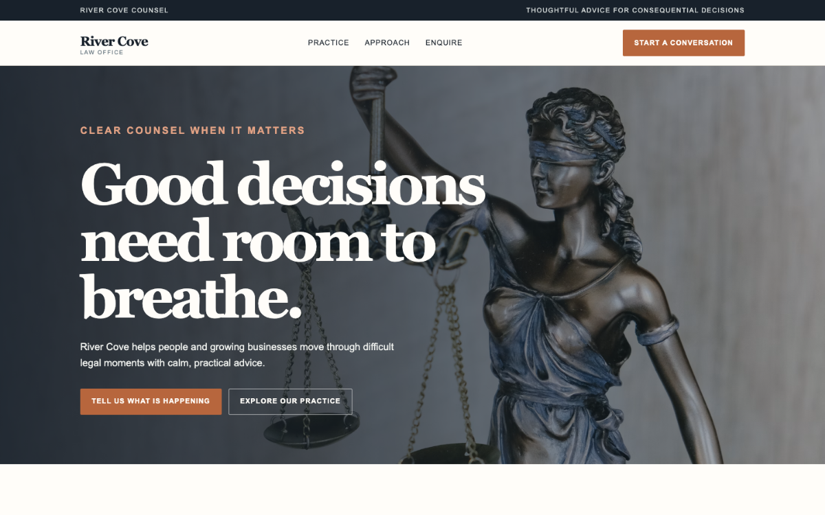 River Cove Lawyer