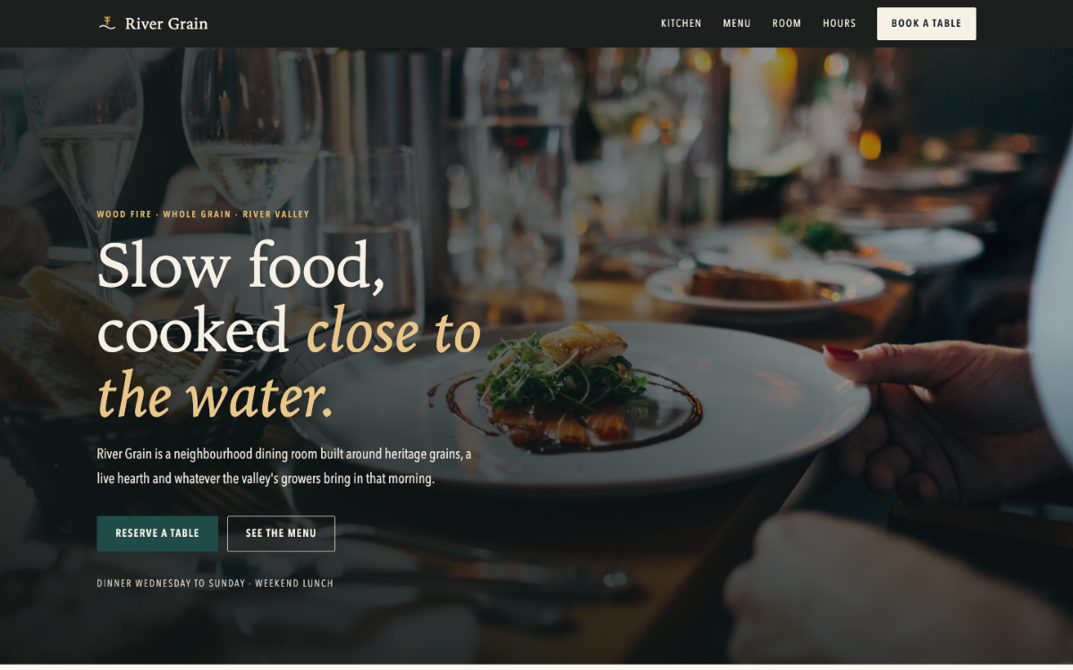 River Grain Restaurant