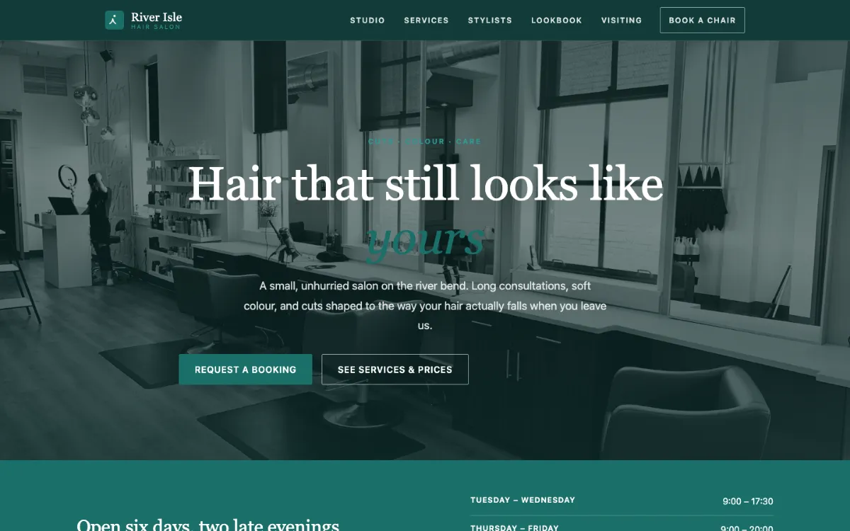 River Isle Hair Salon