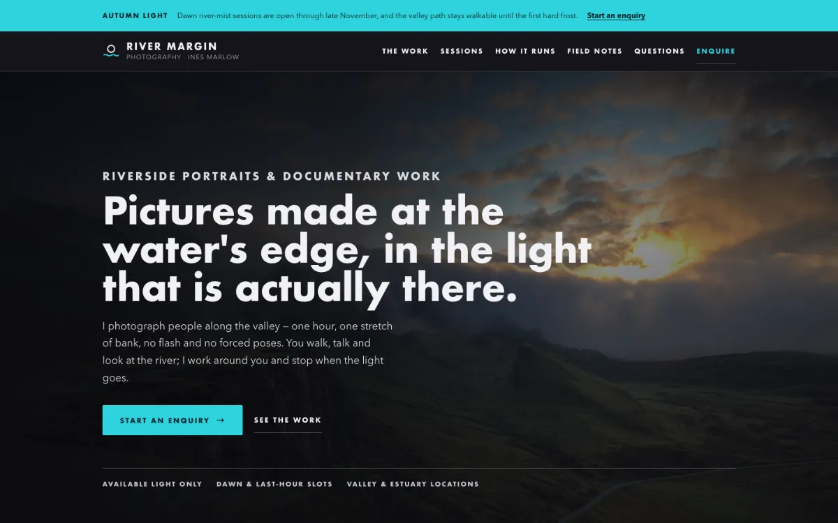 River Margin Photographer