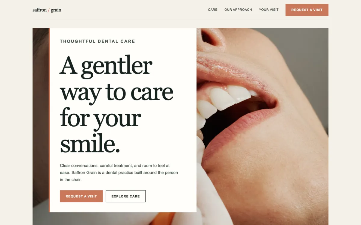 Saffron Grain Dentist
