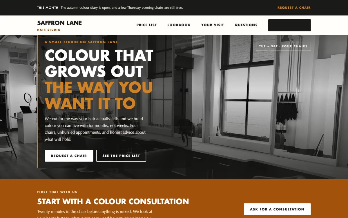Saffron Lane Hair Salon