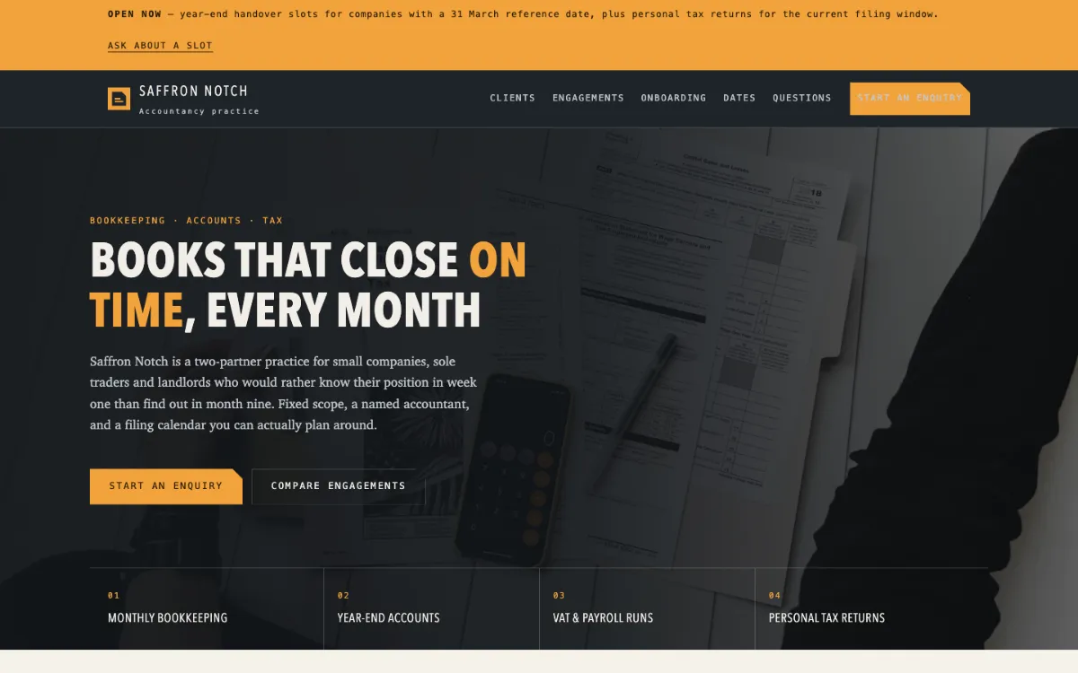 Saffron Notch Accountant