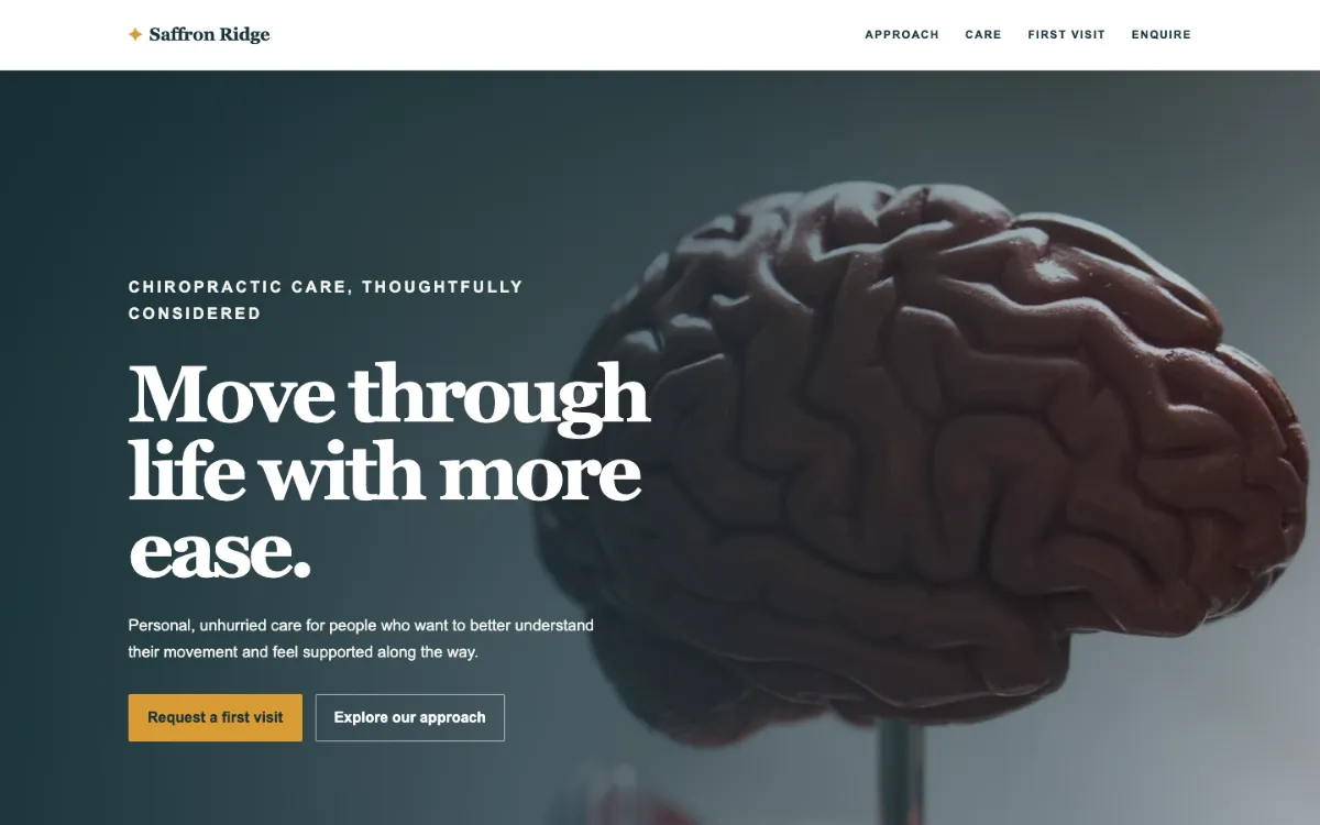Saffron Ridge Chiropractor