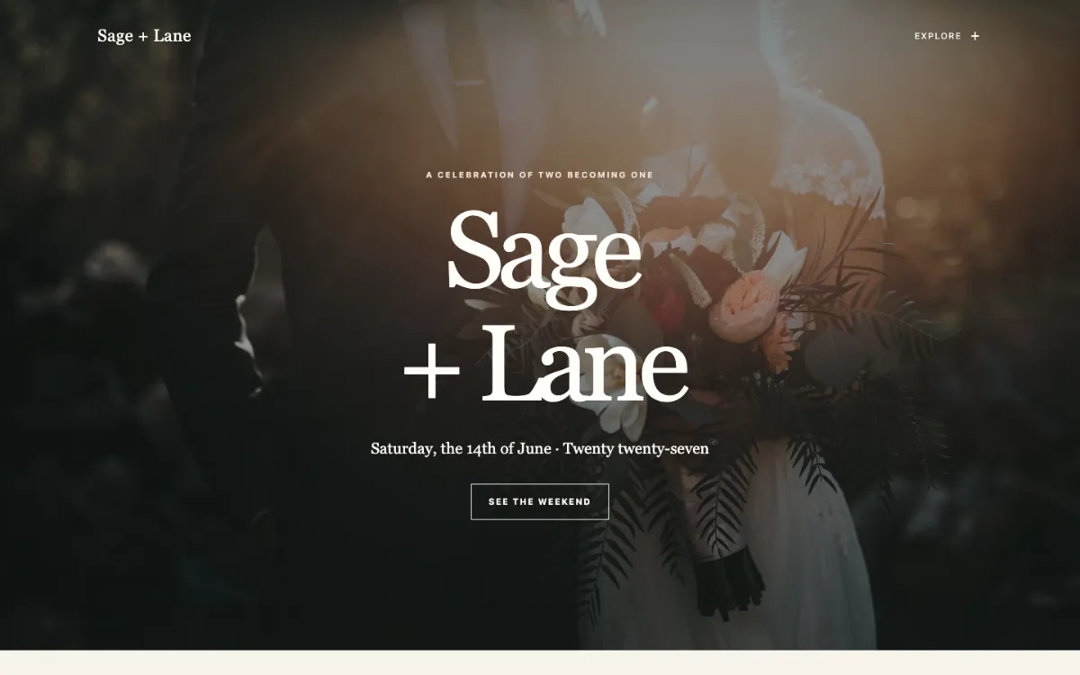 Sage Lane Wedding
