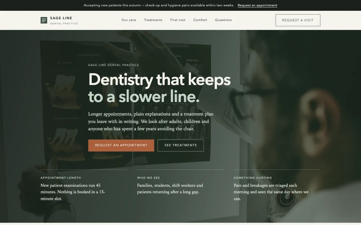 Sage Line Dentist