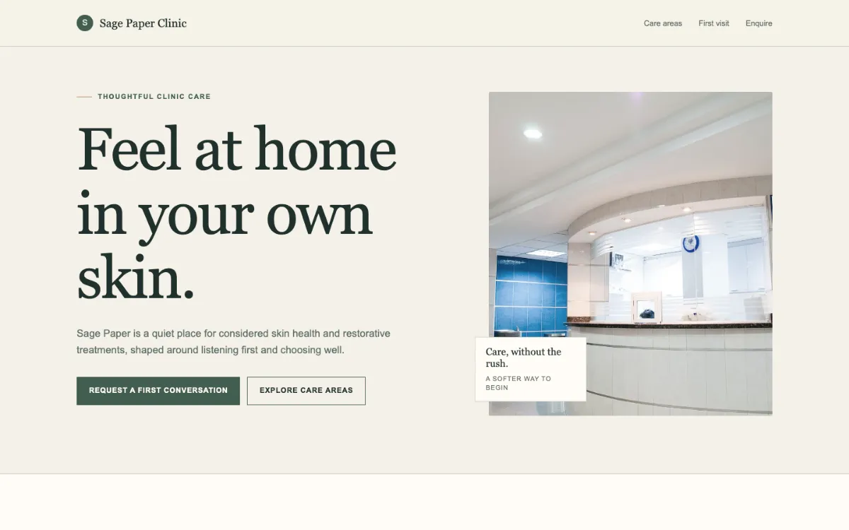 Sage Paper Clinic
