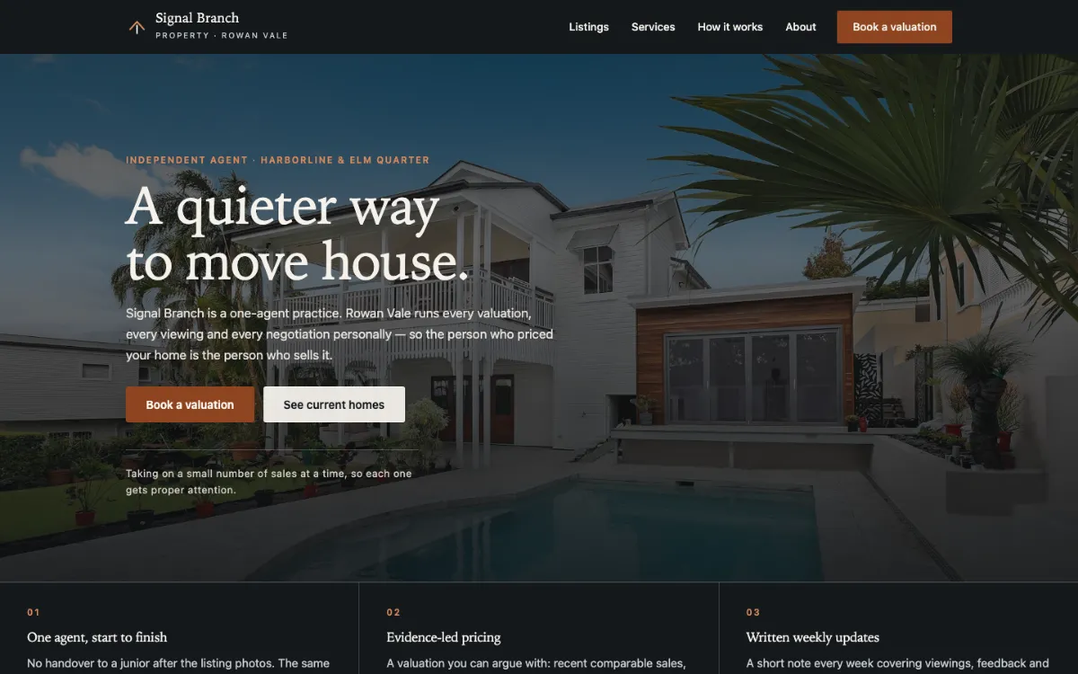 Signal Branch Real Estate Agent