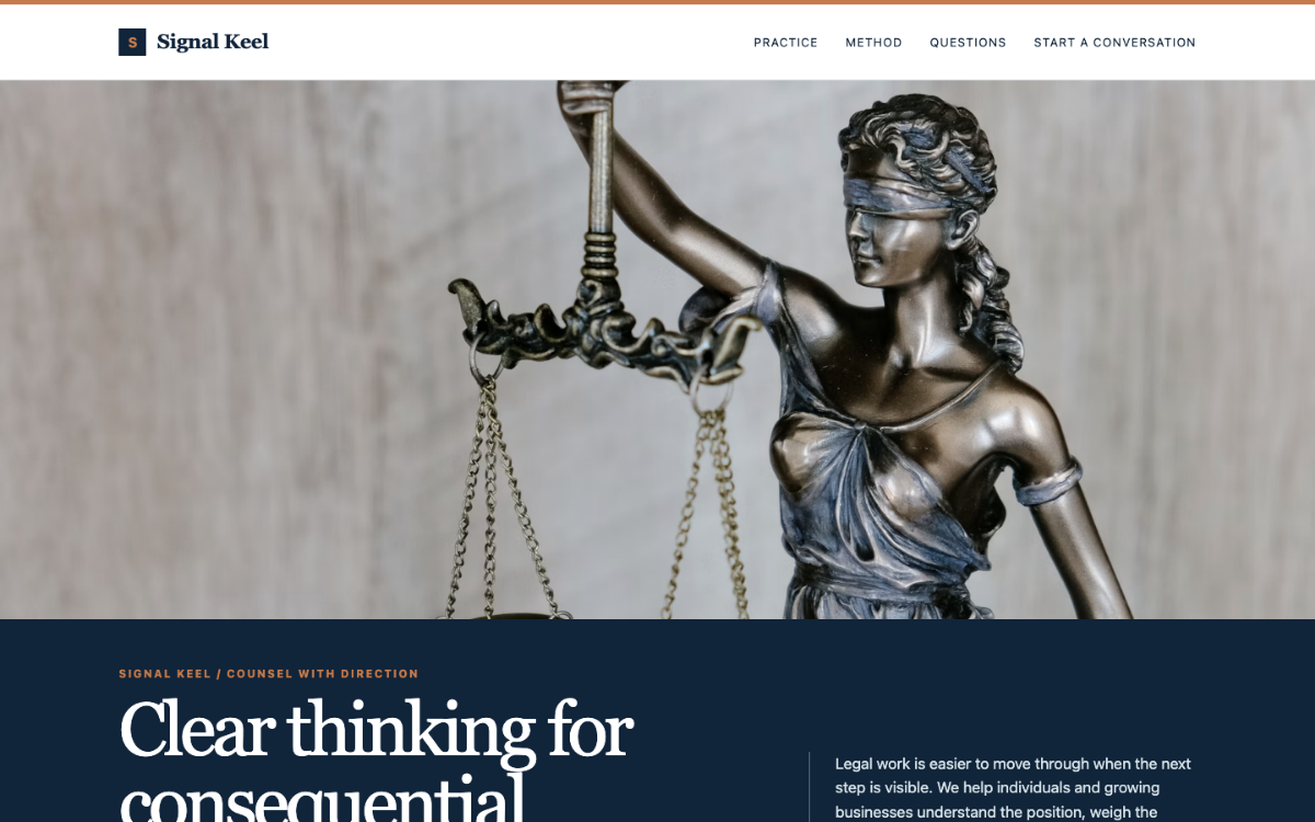 Signal Keel Lawyer