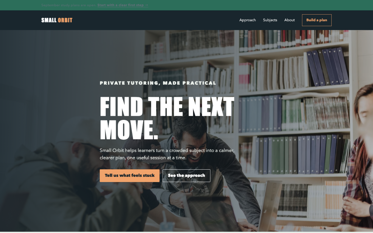 Small Orbit Private Tutor