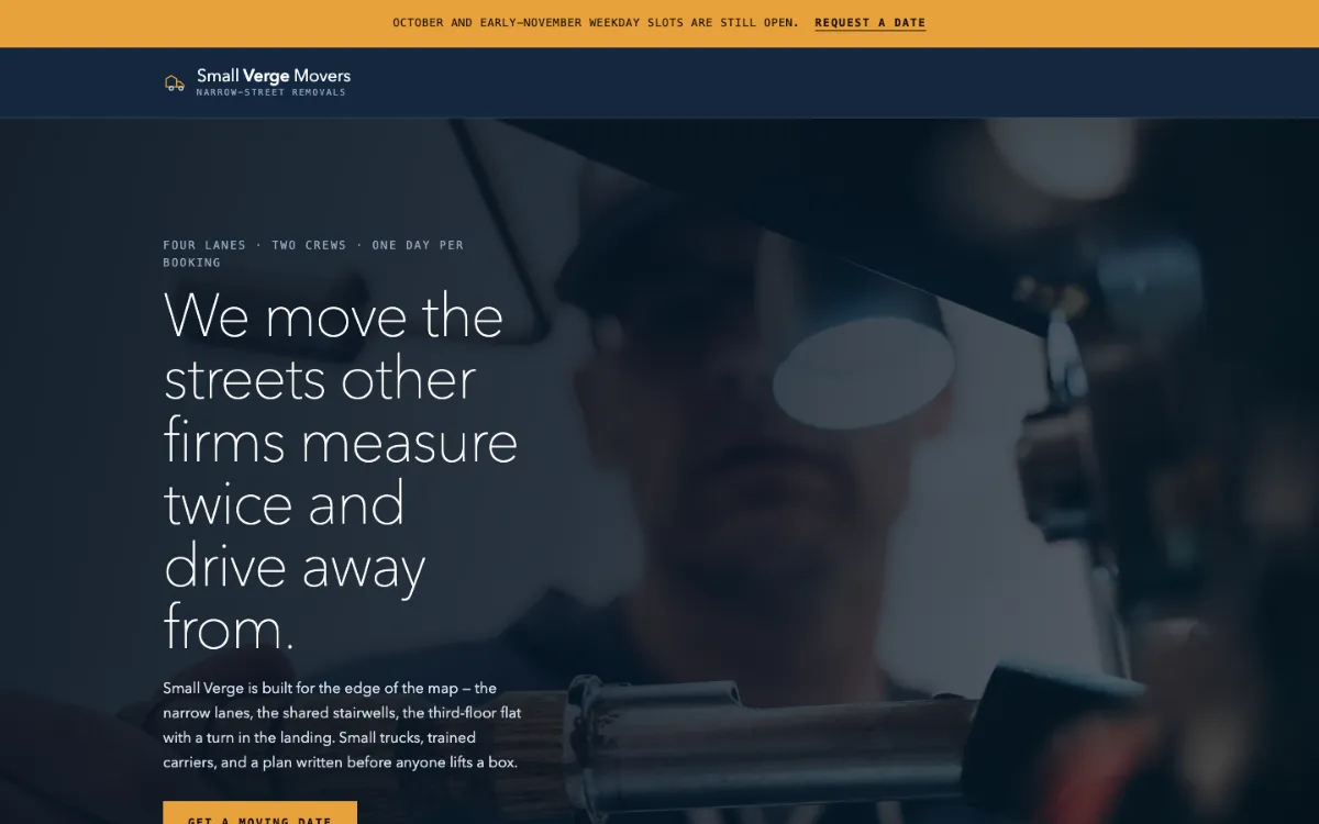 Small Verge Movers