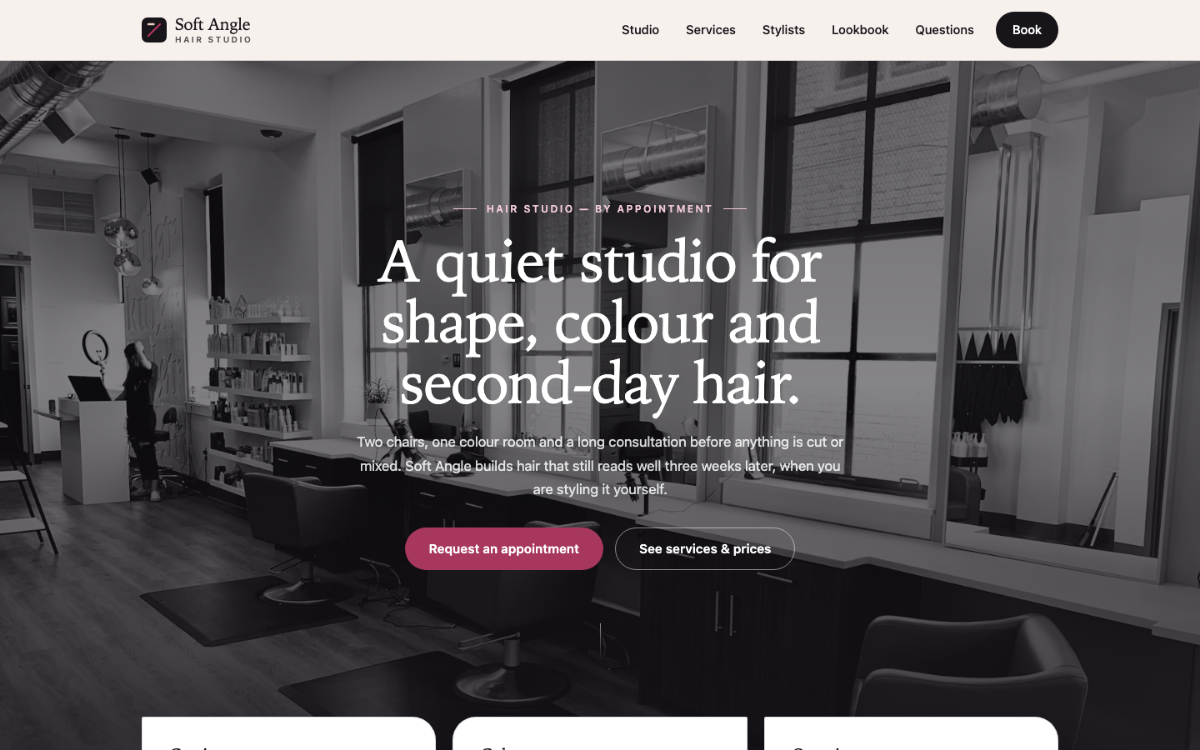 Soft Angle Hair Salon