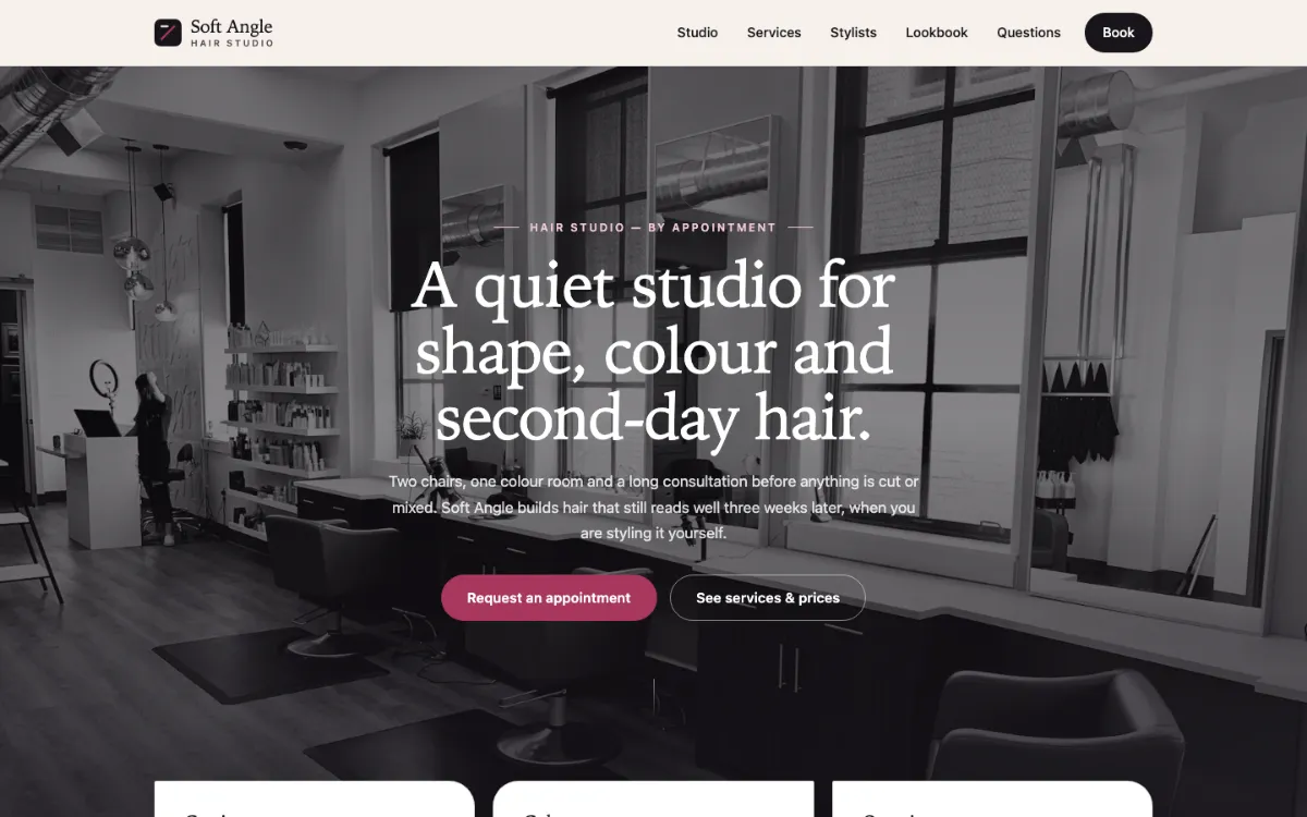 Soft Angle Hair Salon