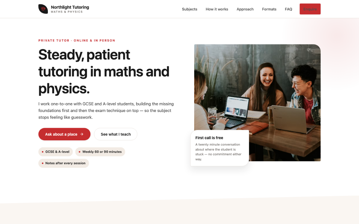 Soft Angle Private Tutor