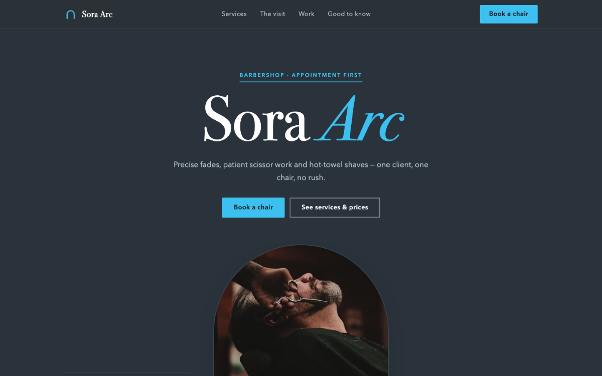 Sora Arc Barber