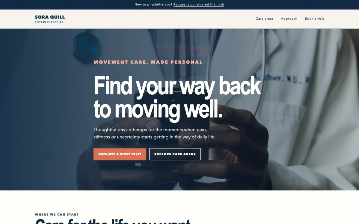 Sora Quill Physiotherapist