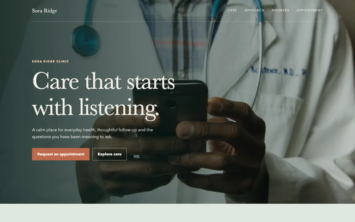 Sora Ridge Clinic