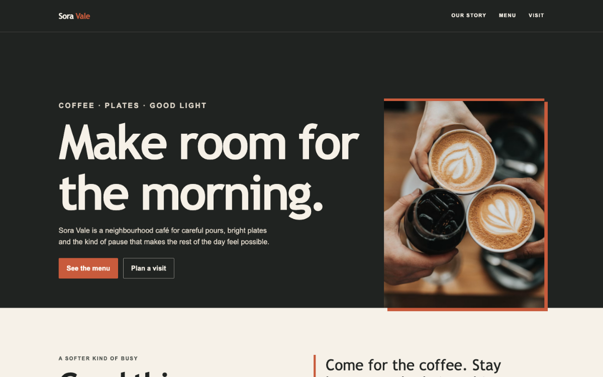 Sora Vale Cafe
