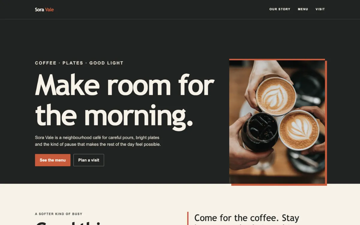 Sora Vale Cafe