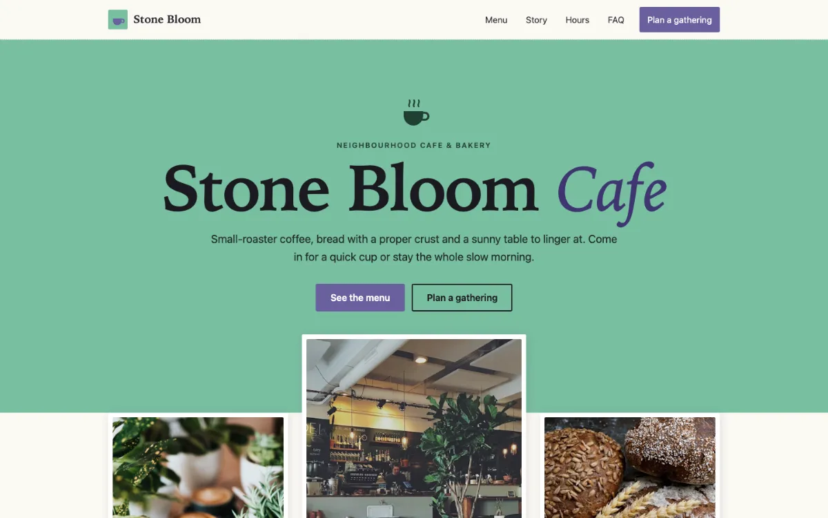Stone Bloom Cafe