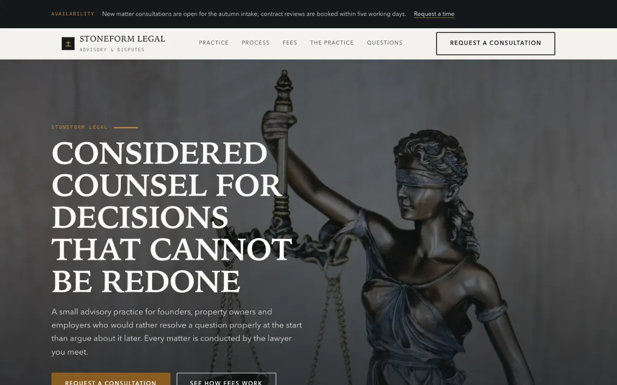 Stone Form Lawyer
