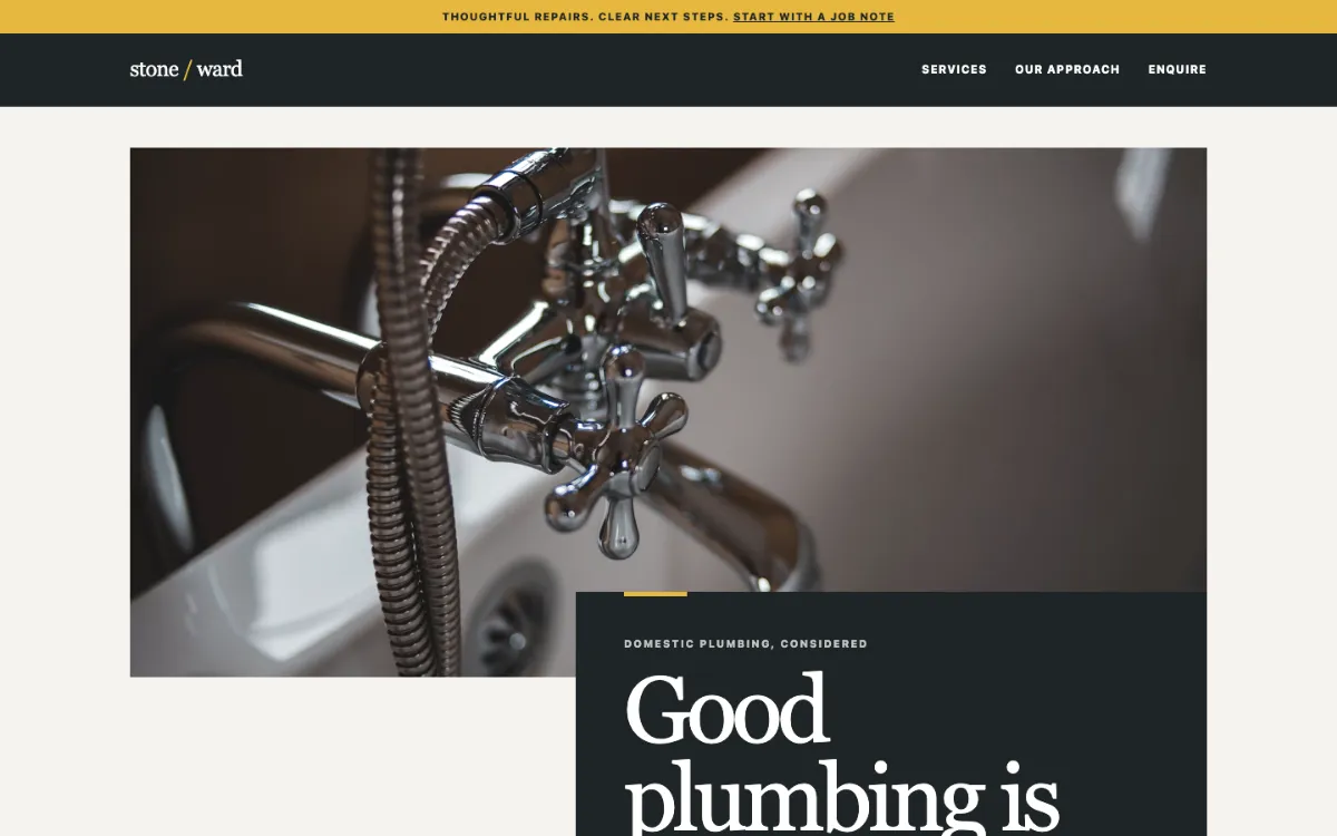 Stone Ward Plumber