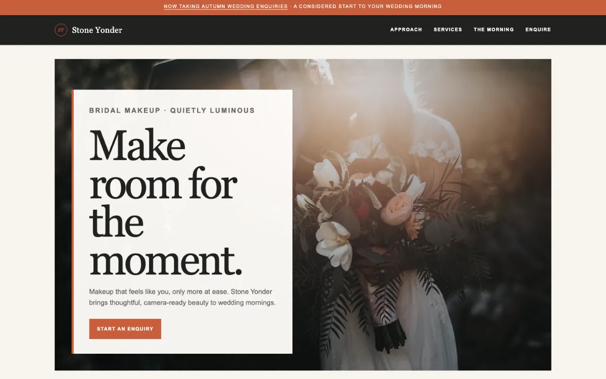 Stone Yonder Bridal Makeup