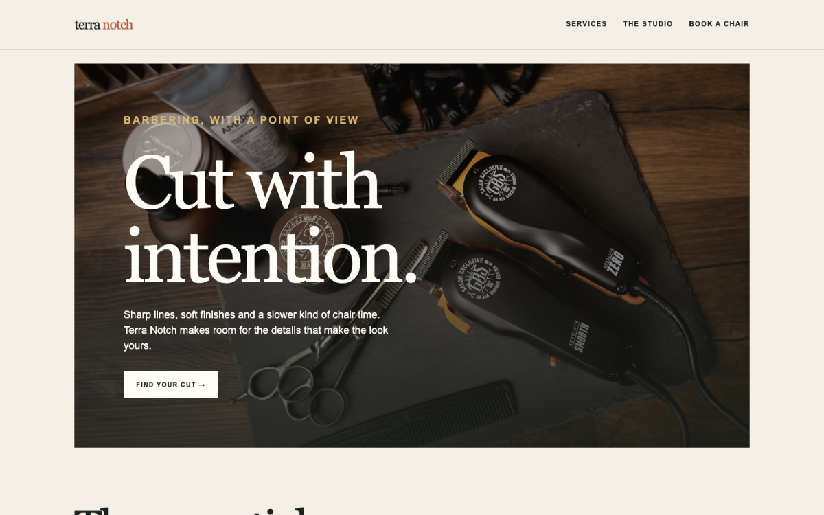 Terra Notch Barber