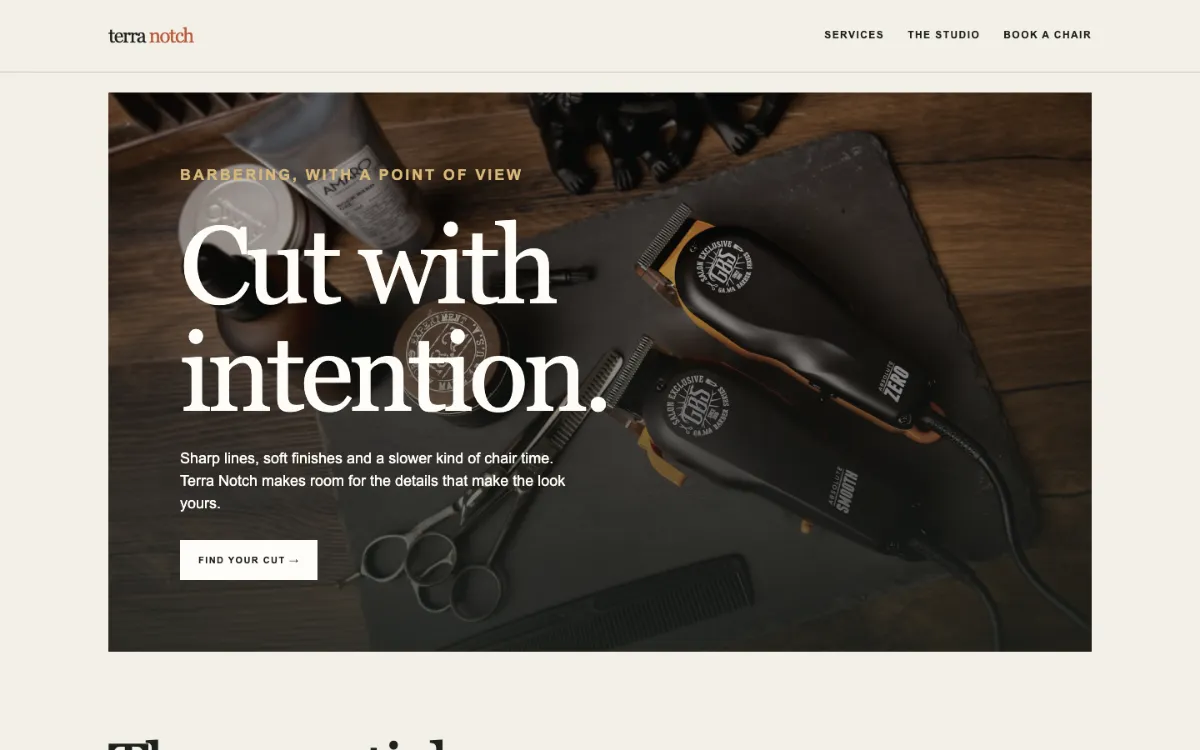 Terra Notch Barber