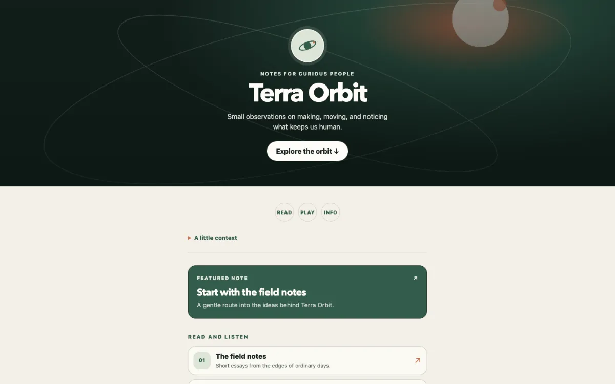 Terra Orbit Link In Bio