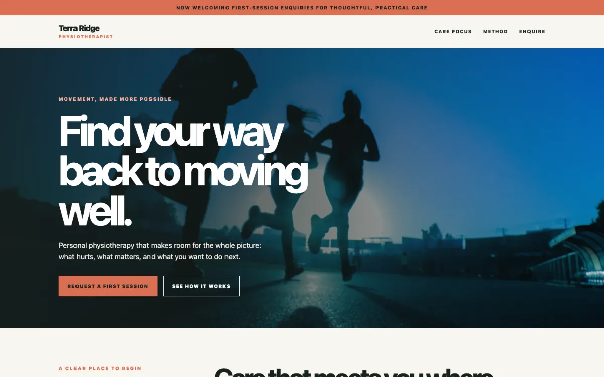 Terra Ridge Physiotherapist