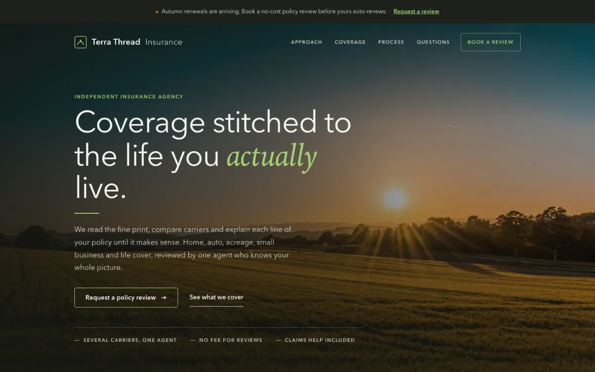 Terra Thread Insurance Agent
