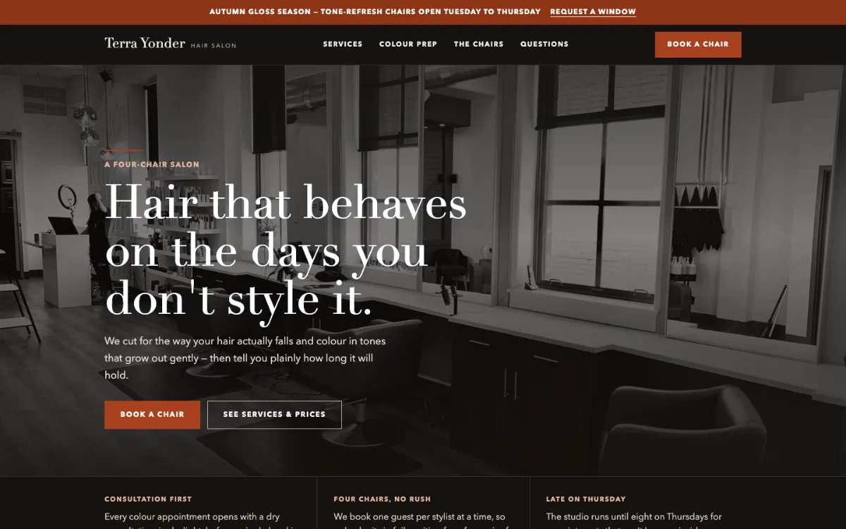 Terra Yonder Hair Salon