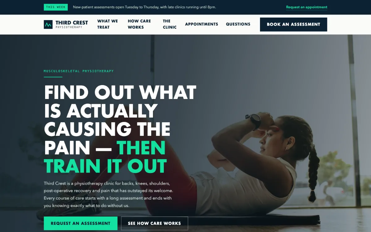 Third Crest Physiotherapist