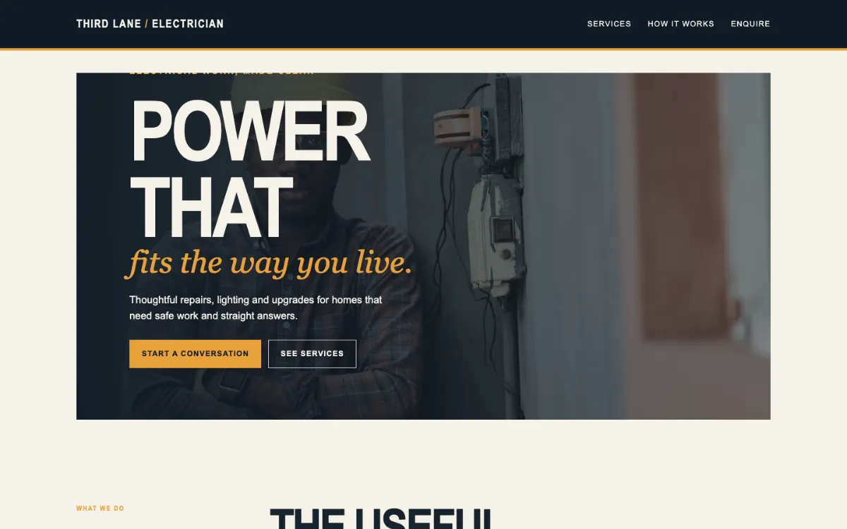 Third Lane Electrician