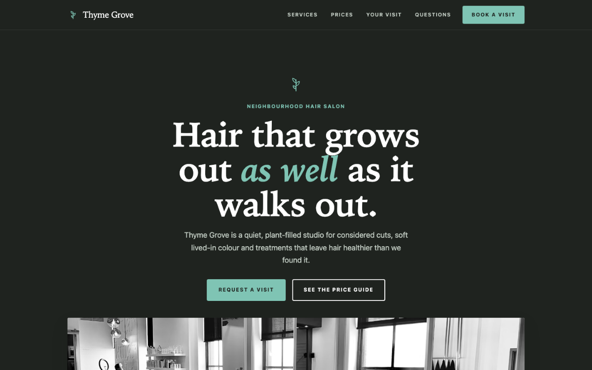 Thyme Grove Hair Salon