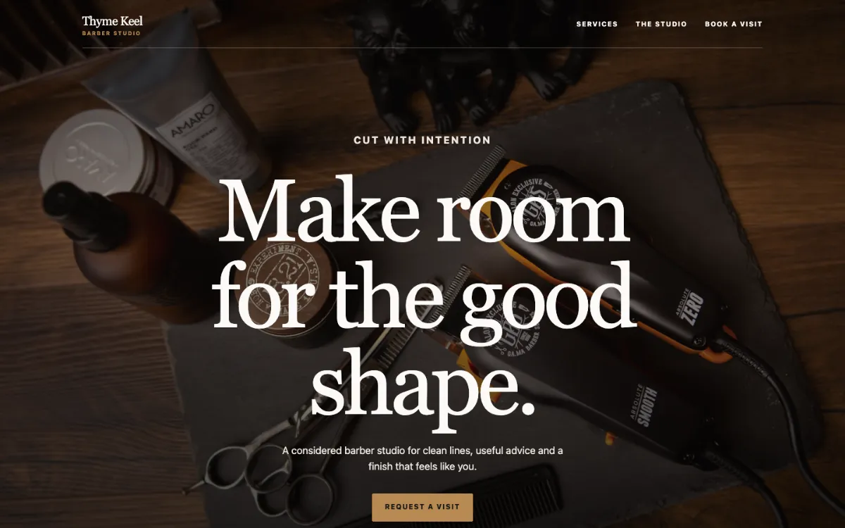 Thyme Keel Barber