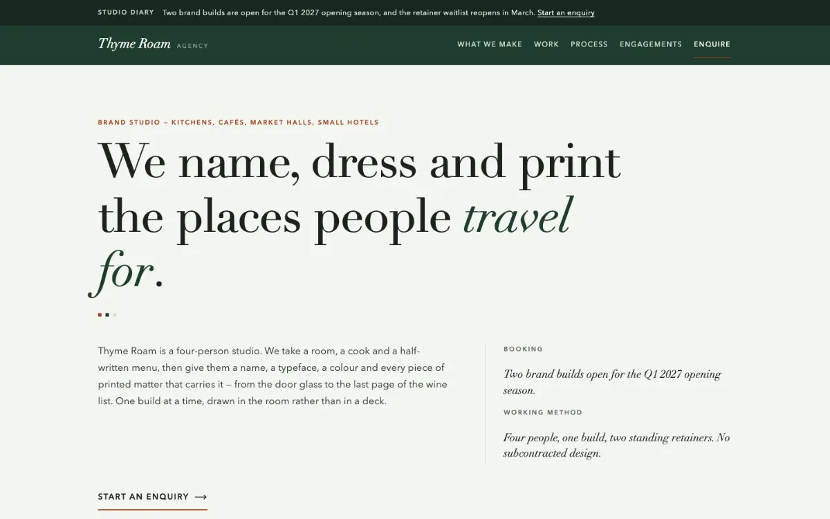 Thyme Roam Agency