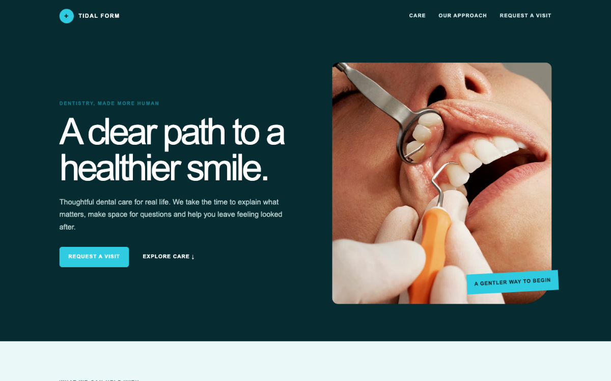 Tidal Form Dentist