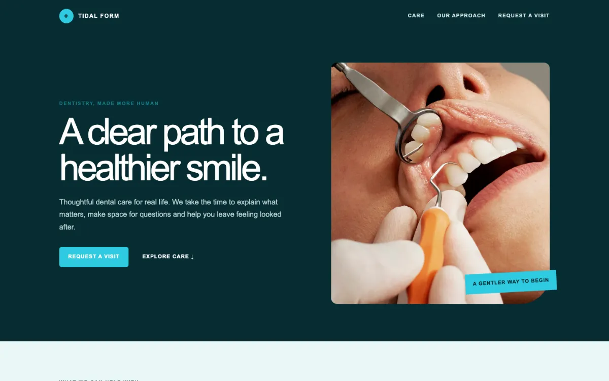 Tidal Form Dentist