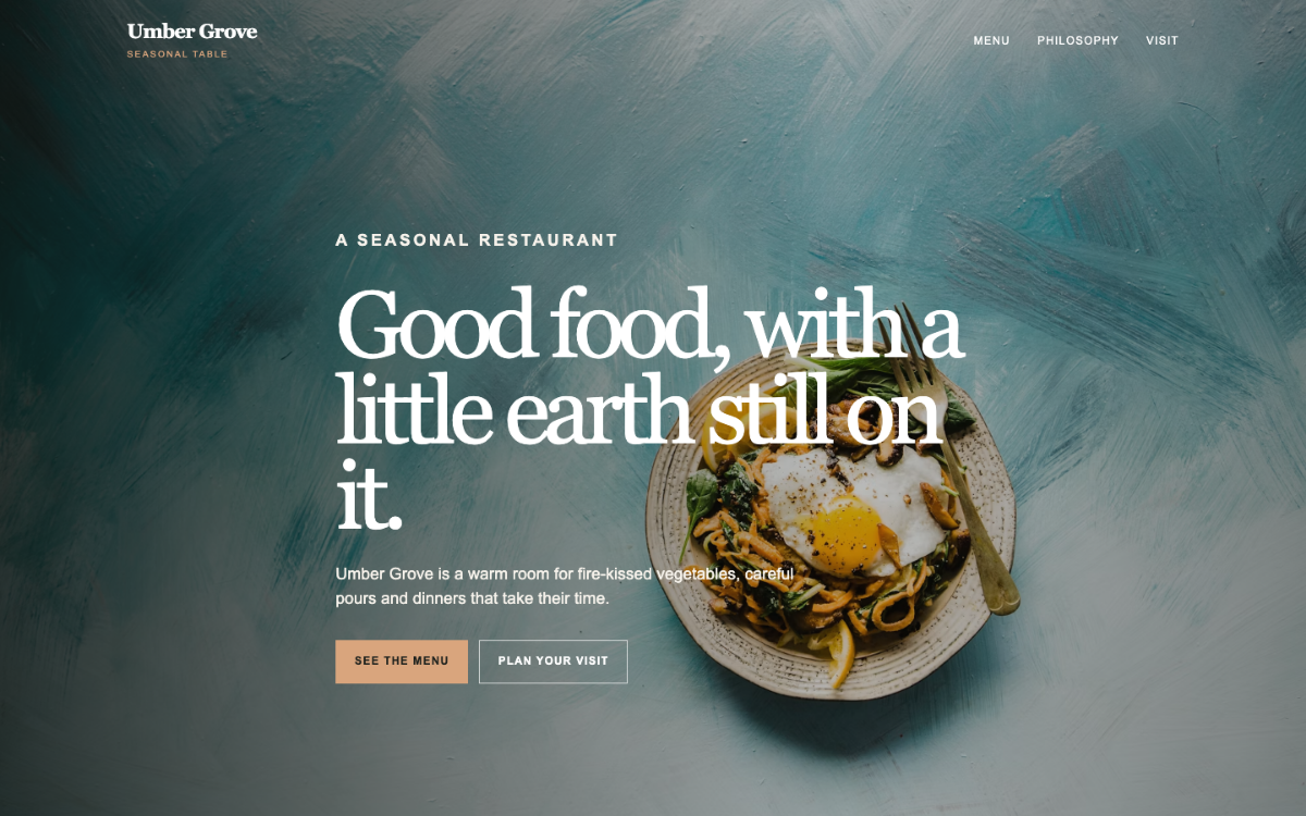Umber Grove Restaurant