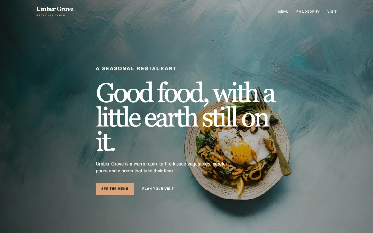 Umber Grove Restaurant